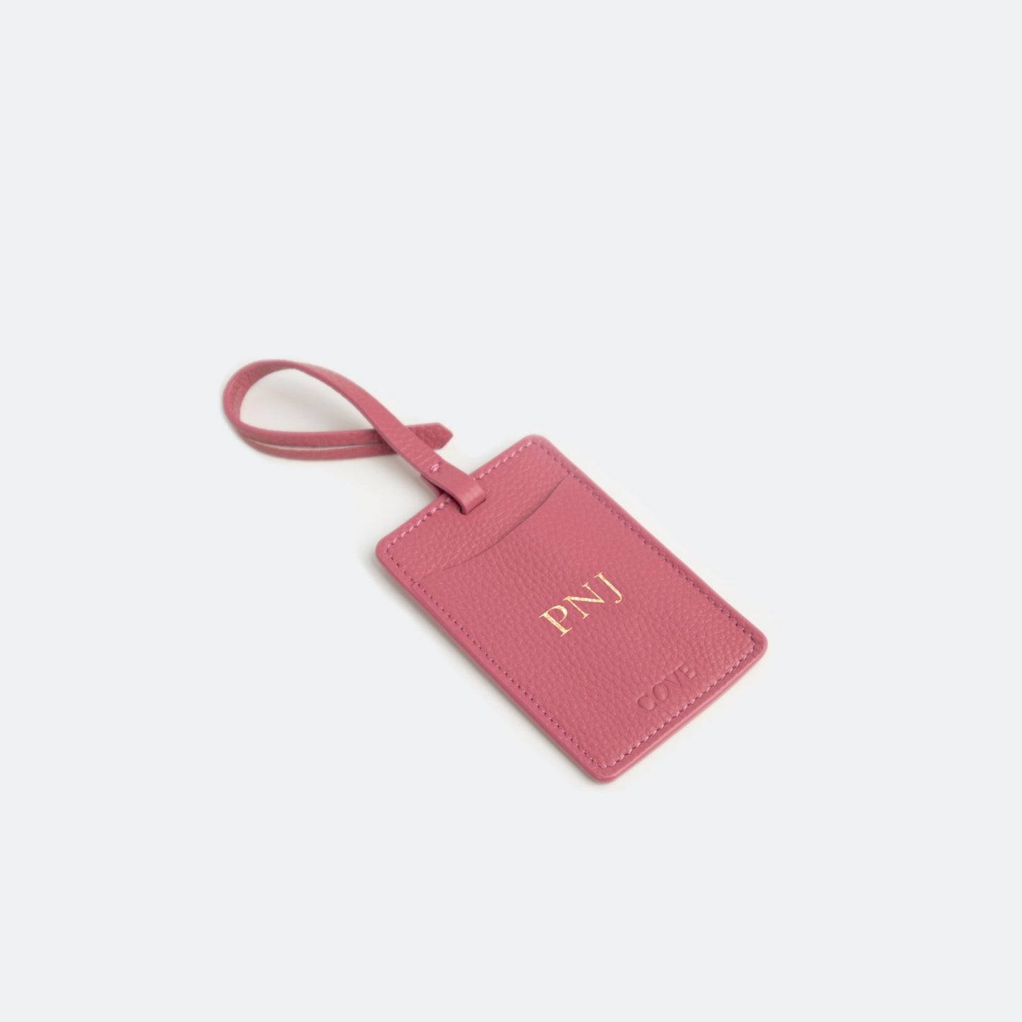 Luggage Tag สี Coral Pink