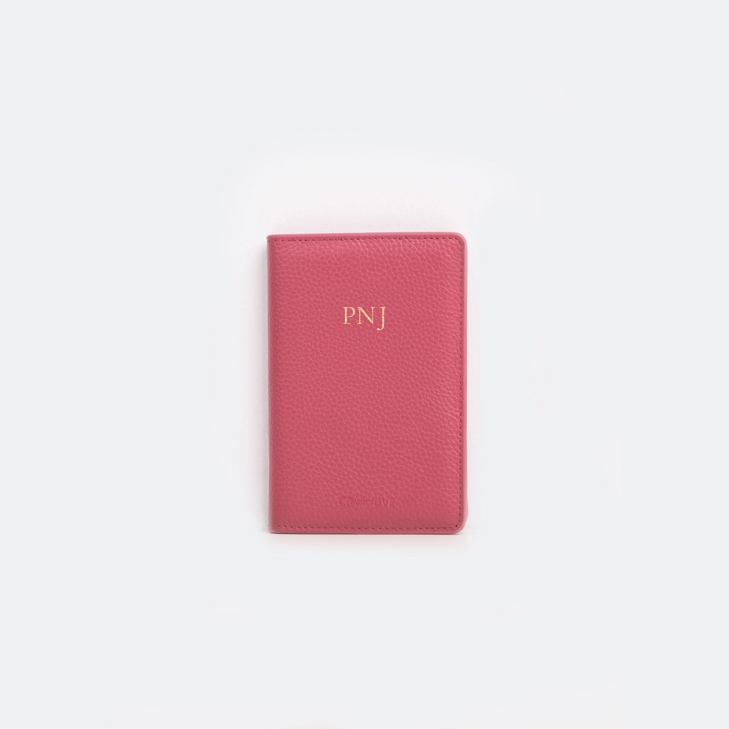 Passport Holder สี Coral Pink