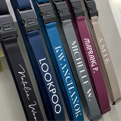 Personalised Luggage Belt Straps