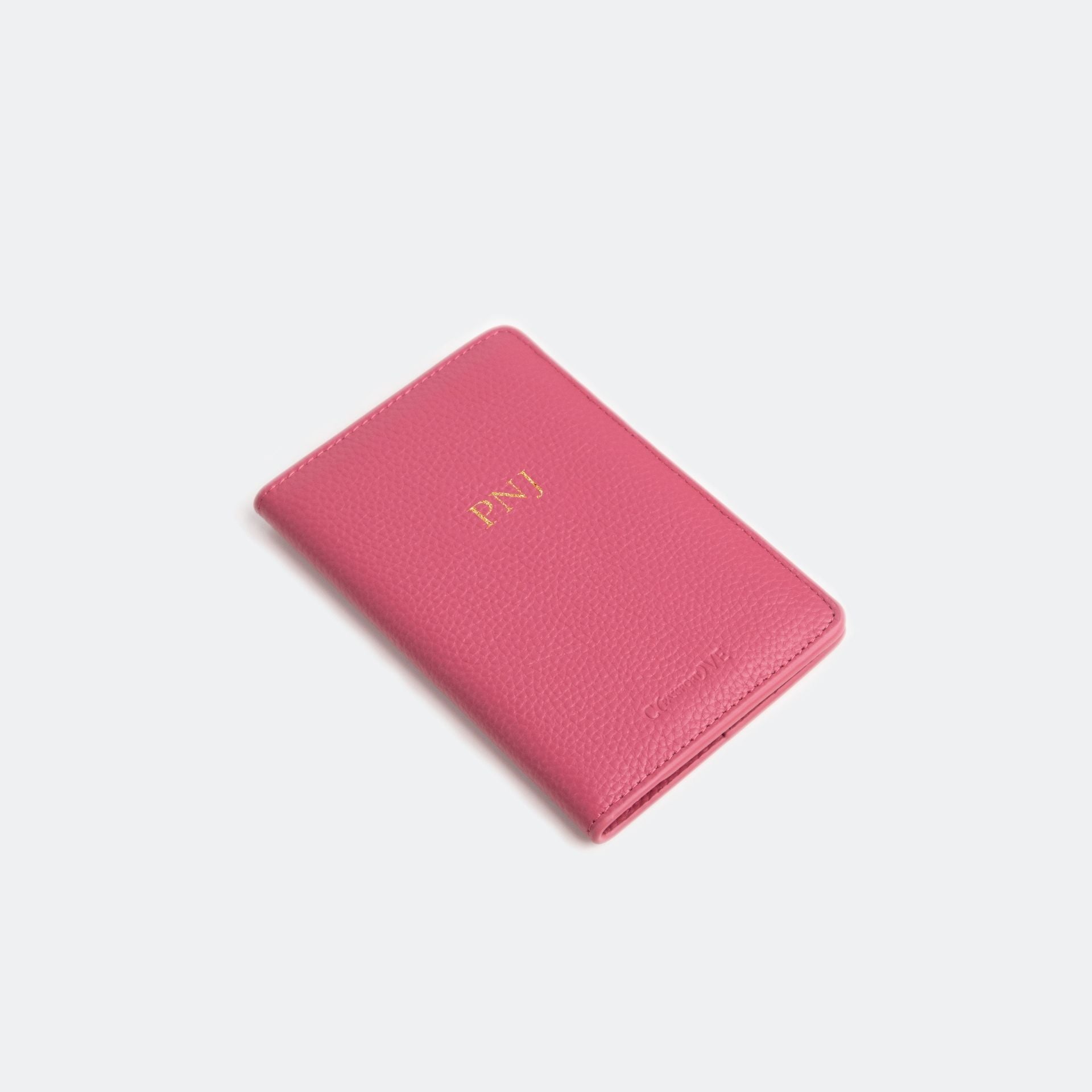 Passport Holder สี Coral Pink