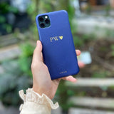Cove Genuine Leather Case - NAVY BLUE