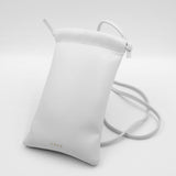 Cloud Phone Bag กระเป๋าสะพายใส่โทรศัพท์หนังแท้ : Off White